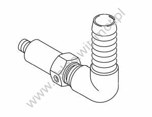 Gas-air connection pipe 9004619A