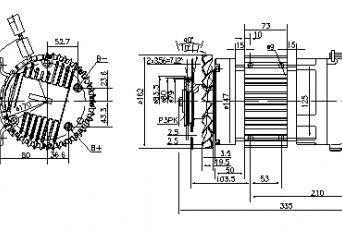 Air conditioning engine  Konvekta H11-002-232 R