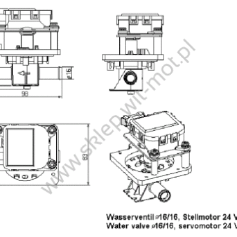 Wasser-Elektroventil AURORA 3810000501; 24V 