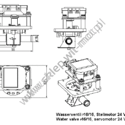 Elektrozawór wodny AURORA 3810000501; 24V 