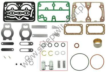 Zestaw naprawczy A66RK005 sprężarki  Scania, Volvo, Daf
