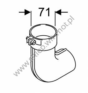 Exhaust elbow 63999A